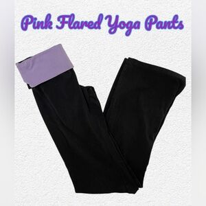 💖 Victoria’s Secret Pink Y2K Flip Waist Yoga Pants – Size XS ✨
